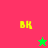 Pixelated icon with yellow 'BK' text on pink and green backgrounds, featuring a small star symbol in the lower-right corner.