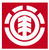 Red square icon with white circular pattern containing stylized Chinese character in center, surrounded by four curved extensions at cardinal points.