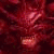 nine pixelated showing a figure with red hair and dark clothing in varying poses, expressions, and color tones