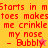 Pixelated text on a split background with red lettering, yellow and orange sections, and star symbols.