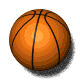 Orange basketballs with black seams arranged in a on a gray background, each showing slight variations in shading and seam alignment