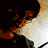 Animated sequence showing a character with brown hair and gray shirt holding a wand, transitioning from left to right across six