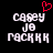 Pixelated text displays 'CAREY JO RACKKK' with a red heart symbol above the leftmost instance on black background.