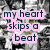 Six distinct display text overlays on varied backgrounds including grayscale, rainbow stripes, and green with a butterfly