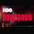 A 2x2 contact sheet of four animated frames from a The Sopranos-themed buddy icon, showing text and character imagery in grayscale with red accents.
