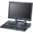 Pixelated desktop computer with monitor and keyboard on white background, adjacent to black with white text "DUDE" and "you're getting a dell"
