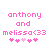 Pixelated pink text and heart symbols on white background, two identical static frames side-by-side.
