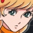 A pixelated anime-style character face with blonde hair and green eyes on the left, next to a black background with white text reading "Anime IM" above smaller stylized text "009".
