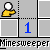 Animated sequence showing a yellow-shirted figure with white head in various positions, blue '1' numbers, and a red 'Boom' explosion graphic