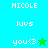 Pixelated text and symbols on cyan and green backgrounds with a star icon changing color.