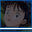 nine pixelated anime-style character headshots with blue 'EH' text overlays, showing subtle facial expression changes across frames