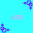 Pixelated cyan background with repeating purple square patterns and pink 'LIDS' text in four positions.