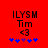 Red background displays 'ILYSM Tim <3' with blue and purple star-like shapes, two versions differ in star arrangement.