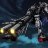 Pixelated static image showing a dark, blurry scene with indistinct shapes and colors including blue, yellow, gray, red, and black.