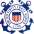 Static 48x48 pixel icon featuring the United States Coast Guard emblem with anchors and shield elements on a white background.
