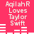 Pixelated text on pink background with white horizontal bars changing across two views.