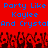 Red background with blue pixelated text reading 'Party Like Party Like Kaylee Kaylee And CrystalAnd Crystol' above a of dark red and black pixelated figures