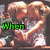 Two blonde-haired figures in white shirts embrace closely, with green text reading "When" and "started" appearing sequentially over the image.