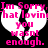 A static image of a broken heart with pink text reading "Im Sorry that loving you wasnt enough." on a black background.