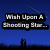 Pixelated text on a blue background with silhouettes of two figures standing under a starry sky, displaying holiday-themed wishes.