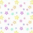 Pixelated text reads "im a star... so get out of my way!" over a background of pastel flowers and stars.