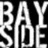 Black and white pixelated text arranged in a with four distinct sections displaying partial phrases