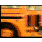 Animated sequence showing a yellow school bus and a person standing near a red car in a parking lot, with the bus moving left to right across frames.