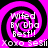 Four identical display a pink and black spiral background with white text reading "wired By Dha Best!!" and "xoxo Sesii" in pixelated font