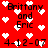 Red background with white pixelated hearts and repeated text "Brittany and Eric 4-12-07" in black block letters, showing animation changes across observations.