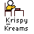 Animated contact sheet of a pixel art character in yellow shirt sitting at brown desk with red-and-white striped object, showing sequential frame changes across 8 sampled frames.