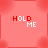 repeating pink with 'HOLD ME' text, where individual letters alternate between red and white across frames