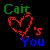 Pixelated icon with green 'Can', red heart-shaped 'I', and blue 'You' text on dark background.
