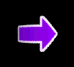 Purple arrow icons with white outlines in various sizes and orientations on black backgrounds.