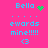 Pixelated icon with bright pink background showing 'Bella' text, green heart or starburst symbol, and repeated 'ewards mine!!!!! <3' phrase in light blue.