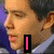 Four- shows a person in different poses with pink text overlays: 'I', 'Luv<3', and 'David' on separate
