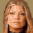 Four 48x48 pixel frames arranged in a contact sheet showing different members of the Black Eyed Peas with neutral expressions and minimal styling against a beige background.