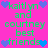 Pixelated text and heart icons on a bright pink background with green lettering.