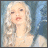 Pixelated image of a woman with long blonde hair and light skin, next to purple text reading "Deadly Beauty" on white background.