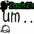 A four- of pixelated images with green text overlays and distinct backgrounds including a white with black text, colorful abstract background, dark blue gradient, and a dog's face