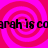 A static image with a bright pink background featuring four spiral patterns and repeated black text reading "arakh is corakh is co".