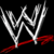 A split-screen image with a stylized WWE logo on the left and a shirtless man holding a championship belt on the right.