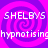 Pixelated text overlays 'SHELBYS' and 'hypnotising' on a purple-pink spiral background with four identical spiral quadrants.
