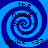 Four identical blue spiral patterns with black text reading "The names Sierra or spike (33)" arranged in a on a solid blue background