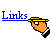 pixelated hand icons holding yellow pencils, each paired with blue text that progressively shortens from 'Links' to 'L' across frames