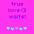 Pixelated text and heart symbols on a bright pink background with two side-by-side animations showing different heart positions.