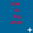 Blue background with red text "Kim is my star" repeated in a pattern and scattered white star shapes