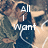 A pixelated image with text overlays reading "All I Want For Christmas Is You!!!!!!!" over a blurred background of figures in green and blue clothing.