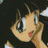 Pixelated anime-style character with large eyes and spiky hair, hand near face, against dark background with 'AnimeIM' and 'com' text.
