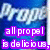 Animated sequence showing a blue background with repeated 'Proper' text and purple pixelated phrases changing across frames.
