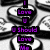 Pixelated grayscale image of a character with large eyes and a purple text overlay reading "Love U Should Love Me" in segmented blocks.